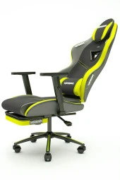 Warrior Aragorn Kumaş Oyuncu Koltuğu - Sarı - Ayak Uzatmalı Bilgisayar Sandalyesi - 1598B0512 thumbnail 3