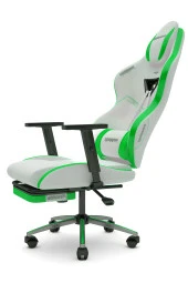 Warrior Aragorn Blanc Deri Oyuncu Koltuğu - Yeşil - Ayak Uzatmalı Bilgisayar Sandalyesi 1698B0513 thumbnail 3