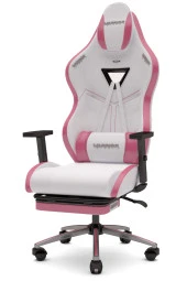 Warrior Aragorn Blanc Deri Oyuncu Koltuğu Gül Kurusu - Ayak Uzatmalı Bilgisayar Sandalyesi 1698B0490 - 7