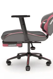 Warrior Aragorn Kumaş Oyuncu Koltuğu - Gül Kurusu - Ayak Uzatmalı Bilgisayar Sandalyesi - 1598B0490 thumbnail 7