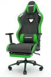 Warrior Aragorn Kumaş Oyuncu Koltuğu - Yeşil - Ayak Uzatmalı Bilgisayar Sandalyesi - 1598B0513 thumbnail 6