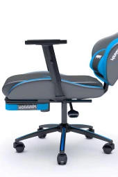 Warrior Aragorn Kumaş Oyuncu Koltuğu - Mavi - Ayak Uzatmalı Bilgisayar Sandalyesi - 1598B0514 thumbnail 7