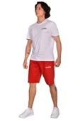 Diadora Mesa - Pamuklu Kırmızı Spor Şort - DIADORAMESA - 2