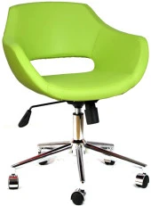 Bürocci Viva Metal Ayaklı Çalışma Koltuğu-Yeşil-2021A0110 - 1