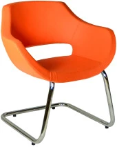 Bürocci Viva Misafir Koltuğu-Turuncu-2021J0123 - 1