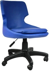 Bürocci Zaga Plastik Ayaklı Çalışma Koltuğu-Lacivert-2023B0103 - 1