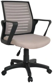 Bürocci Likya Plastik Ayaklı Çalışma Koltuğu-Gri File-2284L0546 - 1