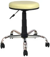 Bürocci Metal Ayaklı Tabure-Krem-2999D0115 - 1