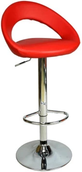 Bürocci Larissa Bar Taburesi-Kırmızı-9501Q0116 - 1
