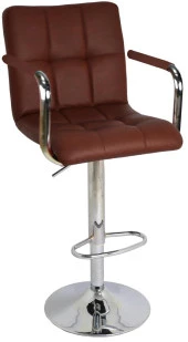 Bürocci Carla Bar Taburesi-Kahverengi-9503Q0121 - 1