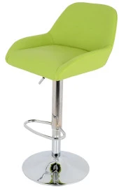 Bürocci Texas Bar Taburesi - Yeşil Deri - 9506S0110 - 3