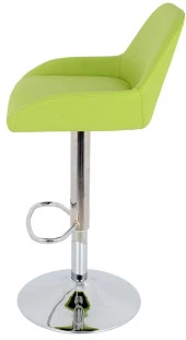 Bürocci Texas Bar Taburesi - Yeşil Deri - 9506S0110 - 4
