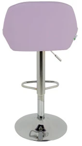 Bürocci Texas Bar Taburesi - Lila Deri - 9506S0114 - 6