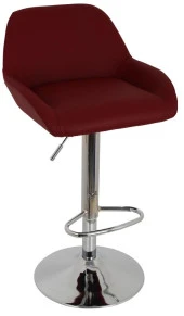Bürocci Texas Bar Taburesi - Kahverengi Deri - 9506S0121 - 1