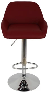 Bürocci Texas Bar Taburesi - Kahverengi Deri - 9506S0121 - 2