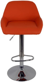 Bürocci Texas Bar Taburesi - Turuncu Deri - 9506S0123 - 2