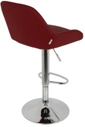 Bürocci Texas Bar Taburesi - Kahverengi Deri - 9506S0121 - 7