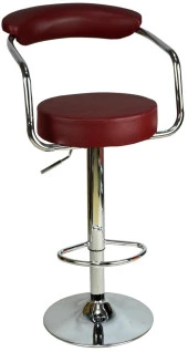 Bürocci Monica Bar Sandalyesi-Bordo-9510Q0102 - 1