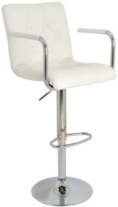 Bürocci Helen Bar Sandalyesi-Beyaz-9519Q0109 - 7