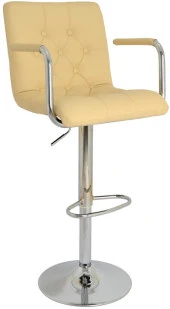 Bürocci Helen Bar Sandalyesi-Krem-9519Q0115 - 1