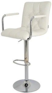 Bürocci Helen Bar Sandalyesi-Beyaz-9519Q0109 - 8