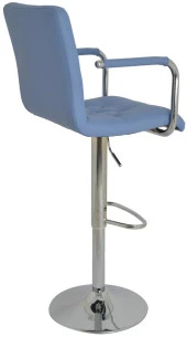 Bürocci Helen Bar Sandalyesi-Mavi-9519Q0119 thumbnail 7