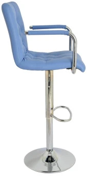 Bürocci Helen Bar Sandalyesi-Mavi-9519Q0119 thumbnail 8