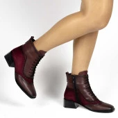 Kadın Küt Burunlu Topuklu  Bot thumbnail 1