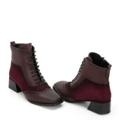 Kadın Küt Burunlu Topuklu  Bot thumbnail 5