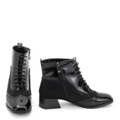 Kadın Küt Burunlu Topuklu  Bot thumbnail 9