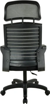 Bürocci Likya Plastik Ayaklı Çalışma Koltuğu-Siyah File-2284B0541 - 6