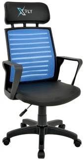 XFly Plastik Ayaklı Oyuncu Koltuğu-Mavi File-2390C0542 thumbnail 1