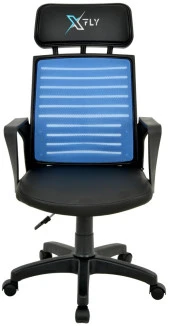 XFly Plastik Ayaklı Oyuncu Koltuğu-Mavi File-2390C0542 thumbnail 2