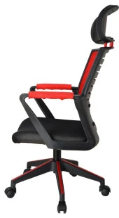 XFly Plastik Ayaklı Oyuncu Koltuğu - Kırmızı File - 2395D0545 - 4