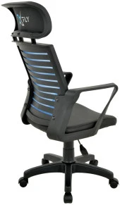 XFly Plastik Ayaklı Oyuncu Koltuğu-Mavi File-2390C0542 thumbnail 7