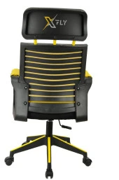 XFly Plastik Ayaklı Oyuncu Koltuğu - Sarı File - 2395D0551 thumbnail 6