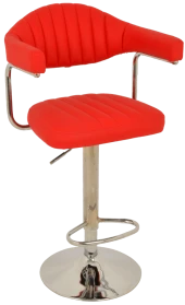 Bürocci Bar Sandalyesi-Kırmızı-9600S0116 - 1