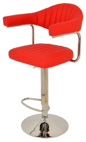 Bürocci Bar Sandalyesi-Kırmızı-9600S0116 - 3