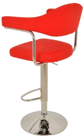 Bürocci Bar Sandalyesi-Kırmızı-9600S0116 - 5