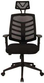 Bürocci Quattro Fileli Müdür Koltuğu-Siyah File-2350B0541 - 2