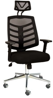 Bürocci Fileli Müdür Koltuğu - Siyah - 2350A0541 - 1