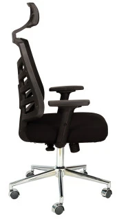 Bürocci Fileli Müdür Koltuğu - Siyah - 2350A0541 - 8