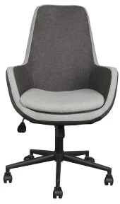 Bürocci Comfort Metal Ayaklı Ofis Koltuğu-İki Ton Gri-2244B1110 - 2