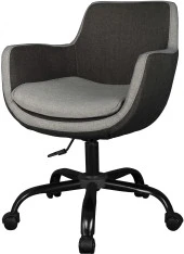 Bürocci Comfort Metal Ayaklı Çalışma Koltuğu- Gri Kumaş-2244T1110 - 3