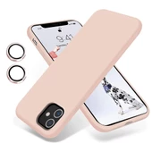 iPhone 11 Kılıf Kamera Lensli Lansman Silikon Kapak - 6