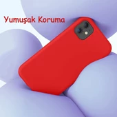iPhone 11 Kılıf Kamera Lensli Lansman Silikon Kapak - 11