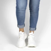 Kadın Kapitone Detaylı Sneakers - 6