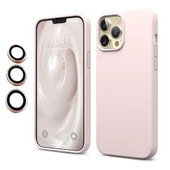 iPhone 15 Pro Kılıf Kamera Lensli Lansman Silikon Kapak - 7