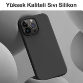 iPhone 15 Pro Kılıf Kamera Lensli Lansman Silikon Kapak - 3