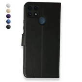 Realme C25 Uyumlu Elite Kapaklı Cüzdan Kılıf - 1